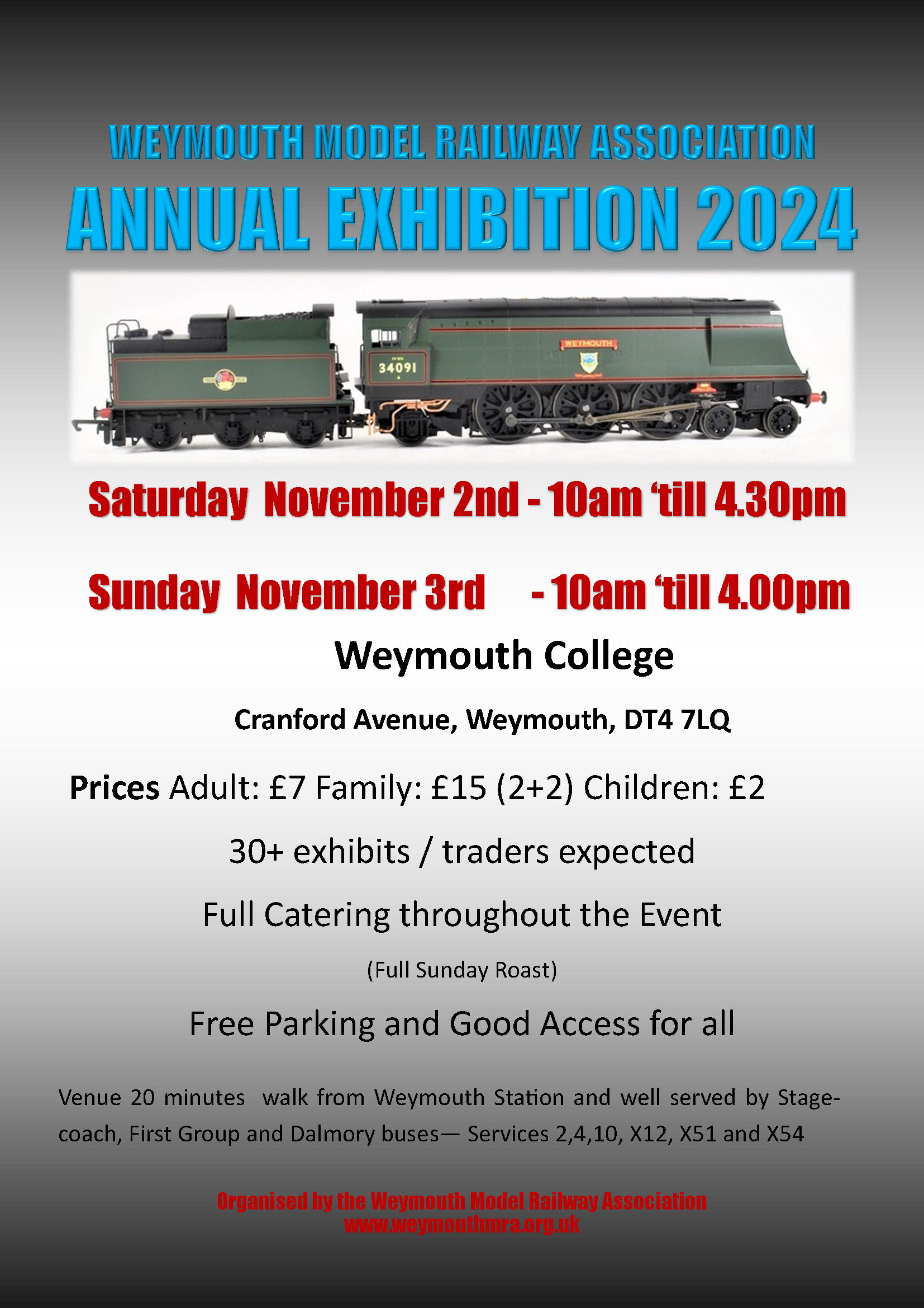 Exhibition Weymouth Model Railway Association